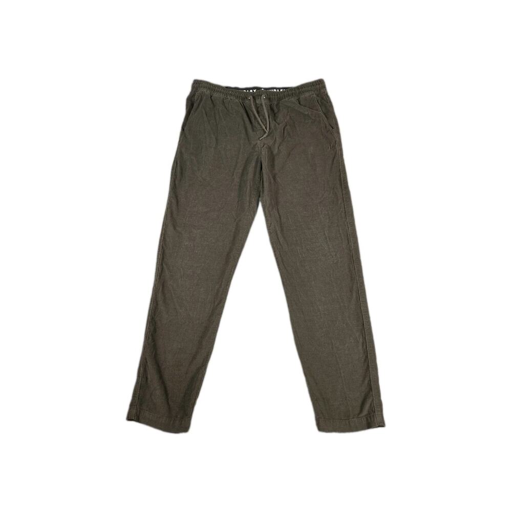 HURLEY Men's Bronco Corduroy Pants SandStone Color Size XXL Drawstring C17